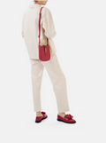 Mocasines Cross The Line - Rojo