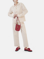 Mocasines Cross The Line - Rojo