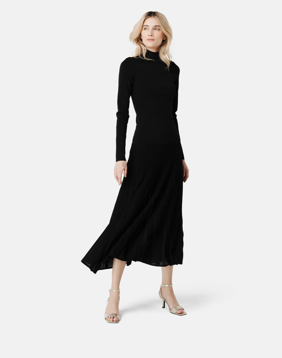 Sandali con tacco Goldeneye - Oro