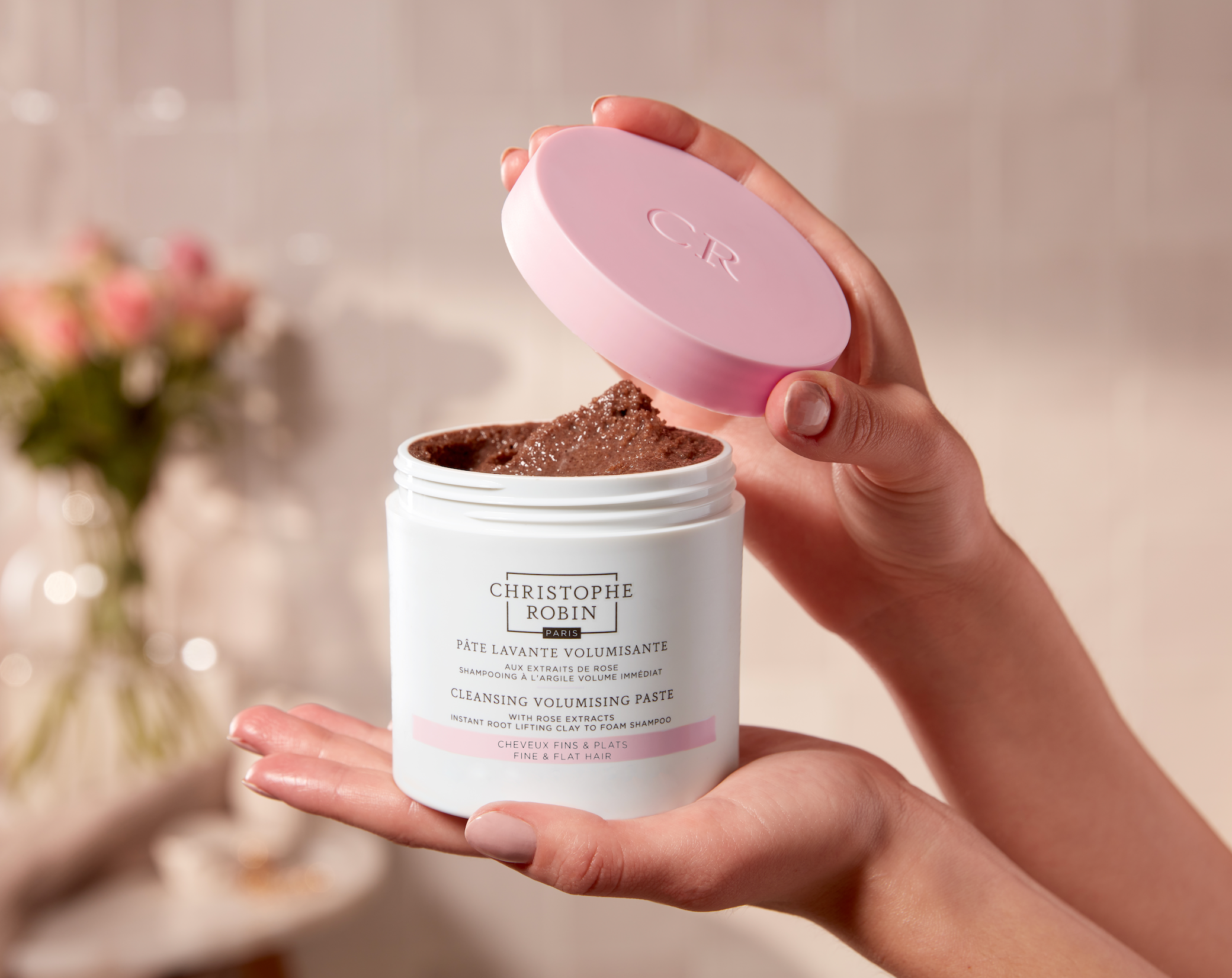 Pâte Lavante Volumisante Aux Extraits De Rose