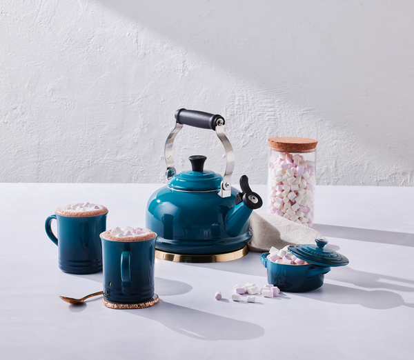 Bouilloire Classique - Acier Émaillé - 1,6L - Deep Teal
