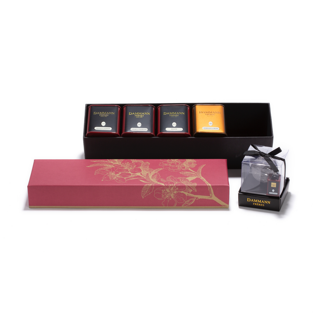 Estuche Exquis Rojo 4 Cajas - 30G + Infusor