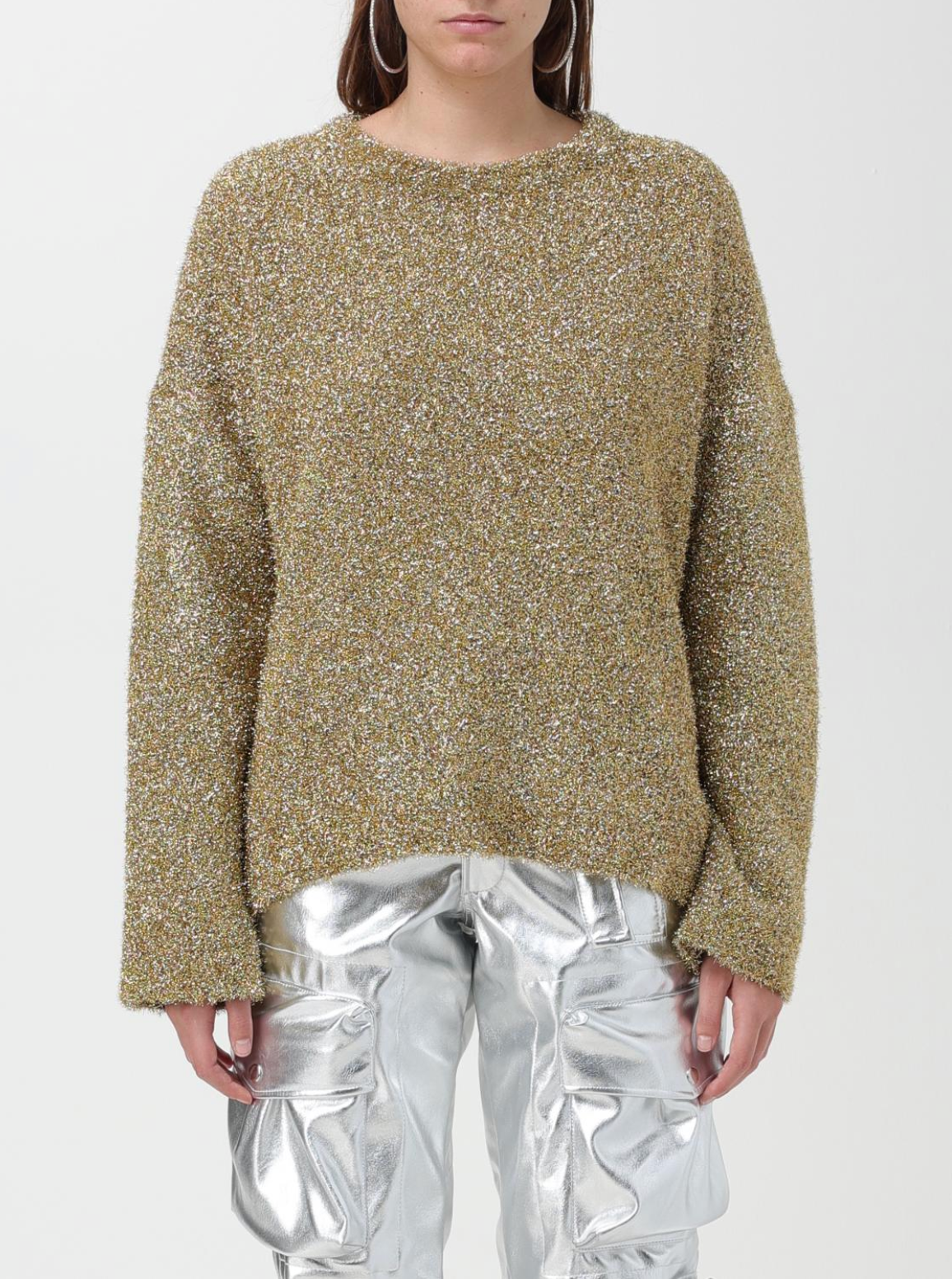Jersey de punto - Dorado - Mujer