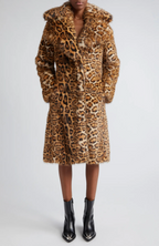 Abrigo - Estampado De Leopardo