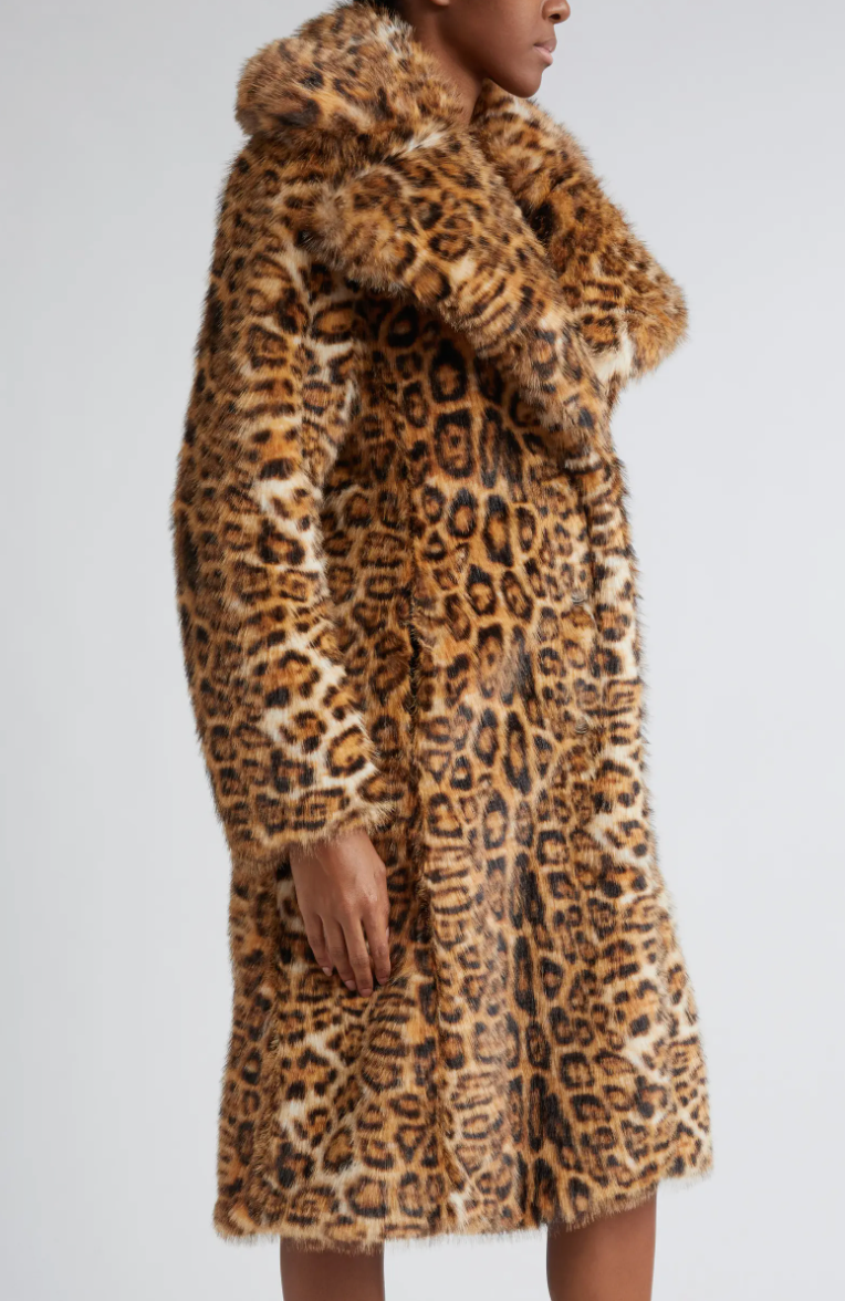 Abrigo - Estampado De Leopardo