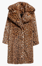 Abrigo - Estampado De Leopardo