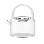 Théière En Verre Borosilicate Avec Filtre Sur Le Bec Verseur