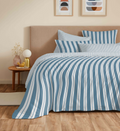 Pack Housse De Couette - 100% Coton - Florence Denim