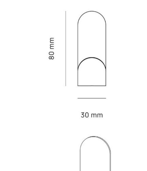 Set Of 3 Coat Hooks - The Evil One - Terracotta