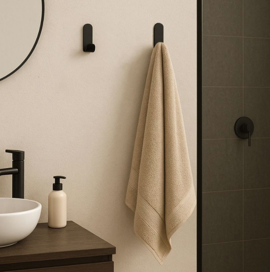 Set Of 3 Coat Hooks - The Evil One - Black
