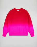 Brushed Cashmere Round-Neck Jumper - Cosmic Pink - Women