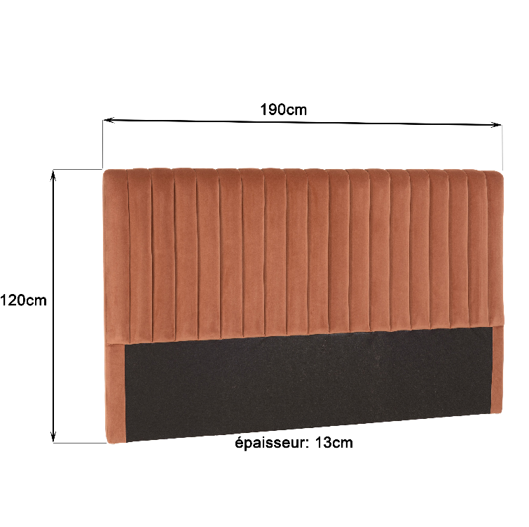 Arthur - Headboard - Orange