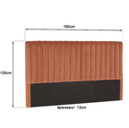 Arthur - Headboard - Orange