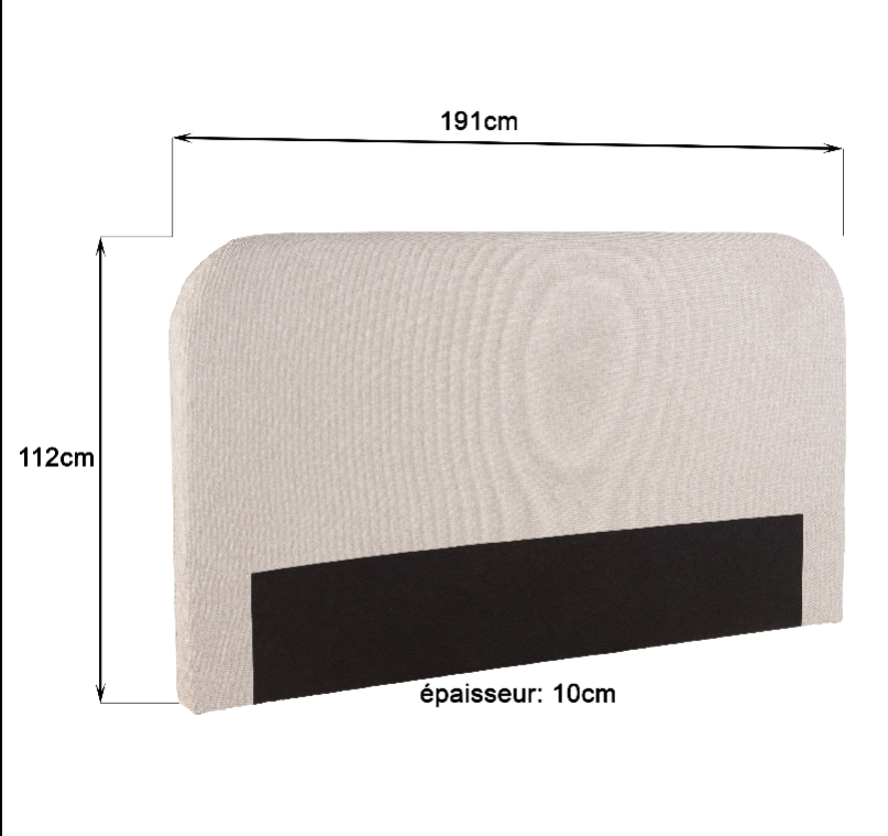 Arthur - Headboard - Beige