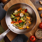 Gourmet - Wok Inox - 28cm