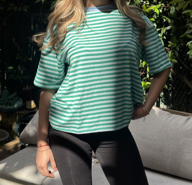 Camiseta Tomy - Azul/Verde