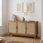 Alia - Buffet 3 Portes - Rotin Naturel