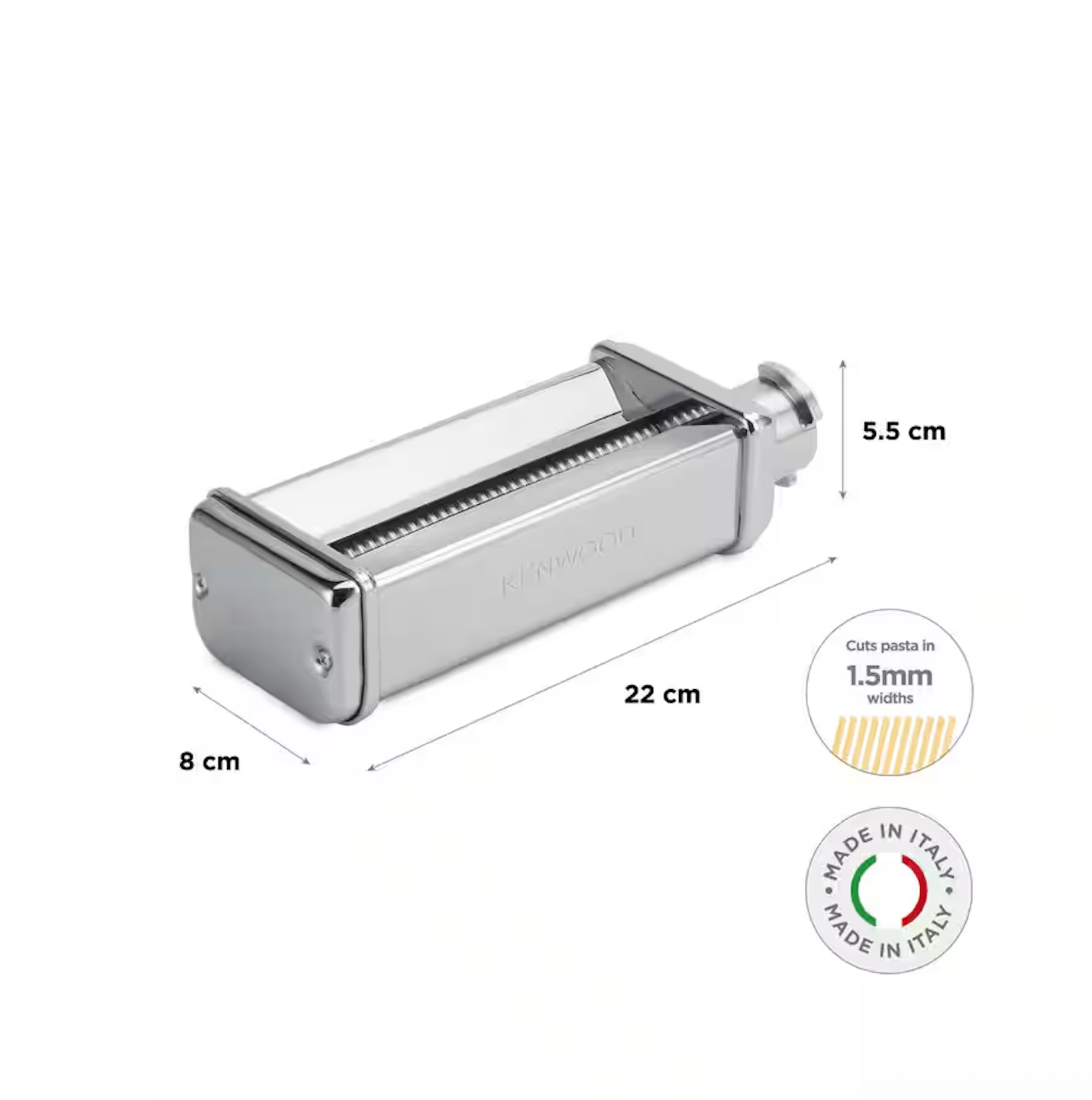 Troquel Tagliolini - Accesorio Robot Pastelero - 1,5 mm - Acero Inoxidable