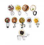 Robot Pâtissier - Titanium Chef Baker XL Pack Complet - 7L - Argent