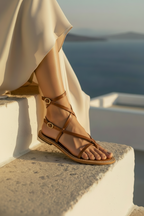Sandalias Gynea - Camel