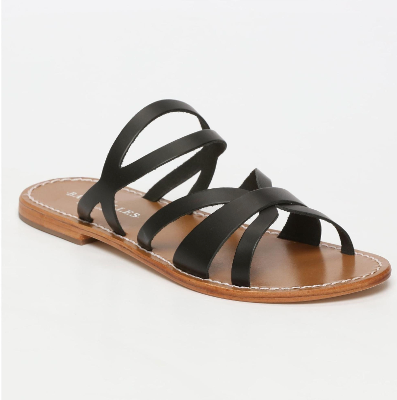 Mules Sirena - Negro