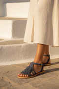 Sandales Tequesta - Denim Bleu