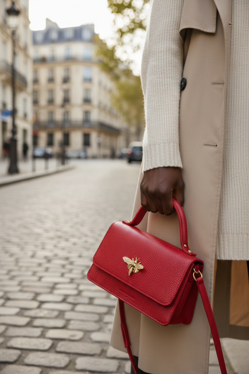 Bolso de Mano Lily - Rojo