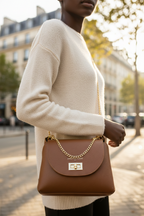 Zia Shoulder Bag - Brown