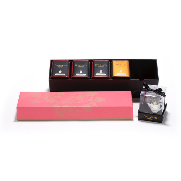Balade Rose Gift Set - 4 30g Boxes + 1 Infuser