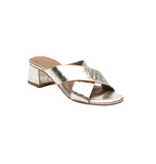 Apolina - Baudi Heeled Mules - Gold