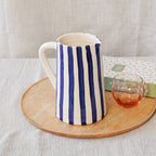 Carafe Rayée Bleue