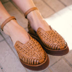 Huaraches Carmen - Camello