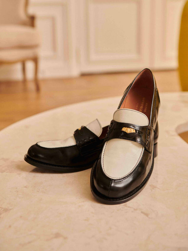 Mocassin Carole Vernis - Bicolore