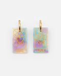 Boucles D'Oreilles Carte De Tarot - Sirène