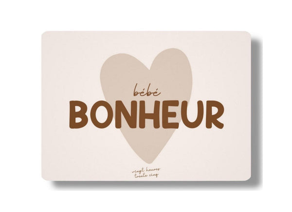 Tarjeta - Bébé Bonheur