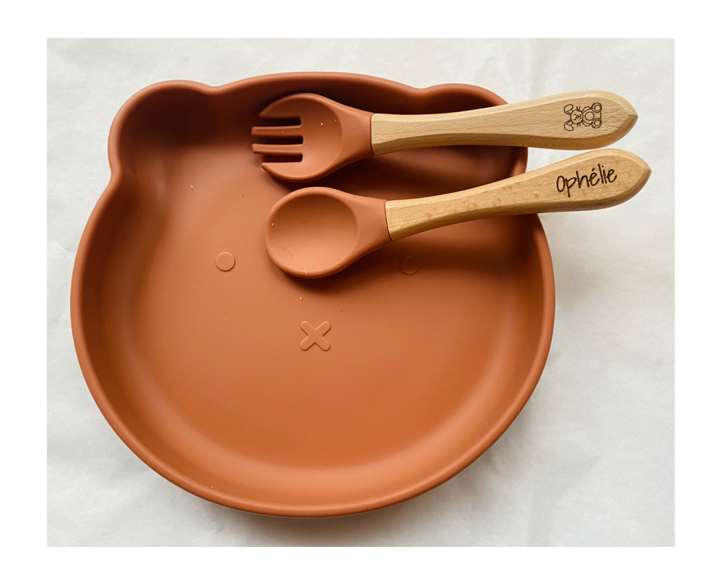 Marion The Bear Plate (Customizable)