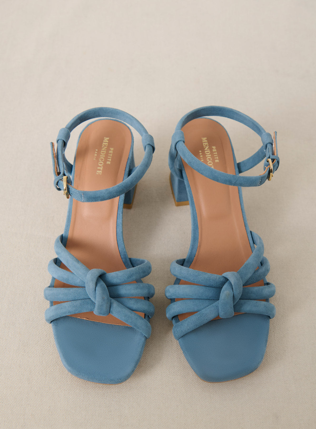 Sandalias de tacón Cesar - Azul