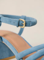 Sandalias de tacón Cesar - Azul