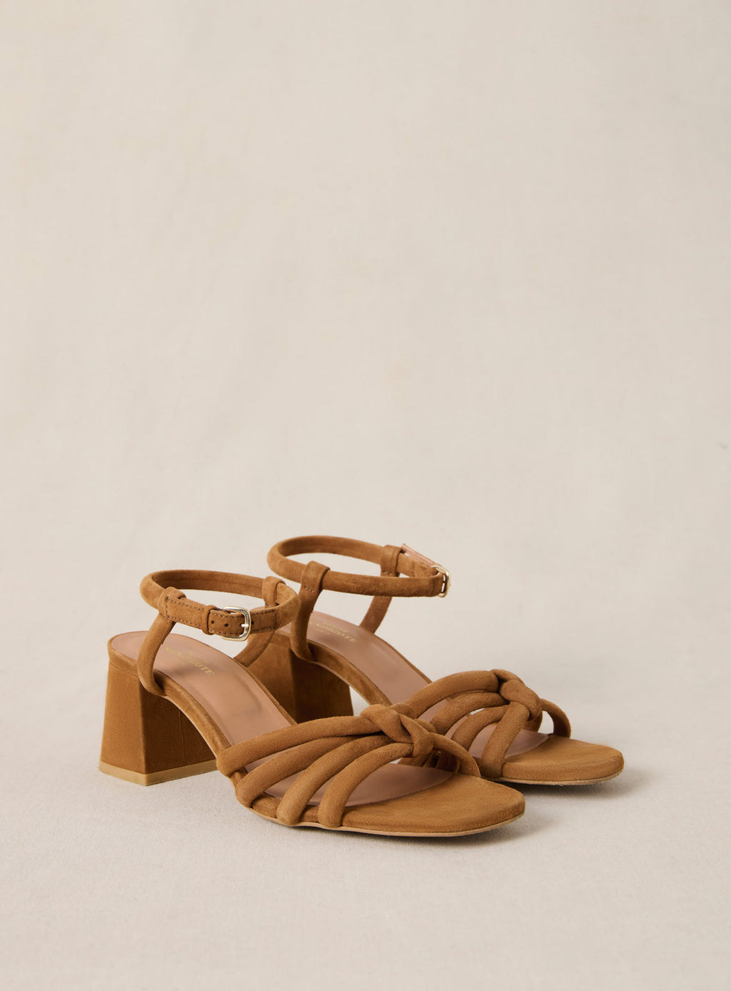 Sandalias de tacón Cesar - Natural