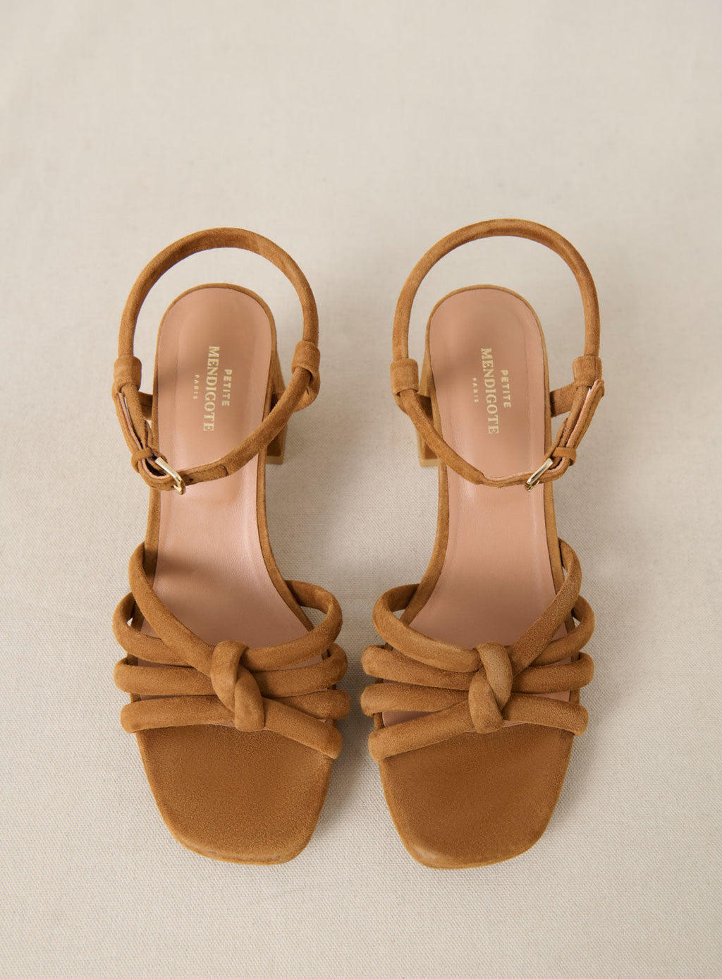 Sandalias de tacón Cesar - Natural
