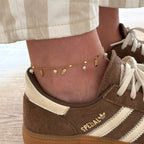 “Isalys” steel ankle chain