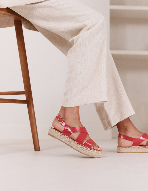 Chantal leather espadrille - M.Moustache