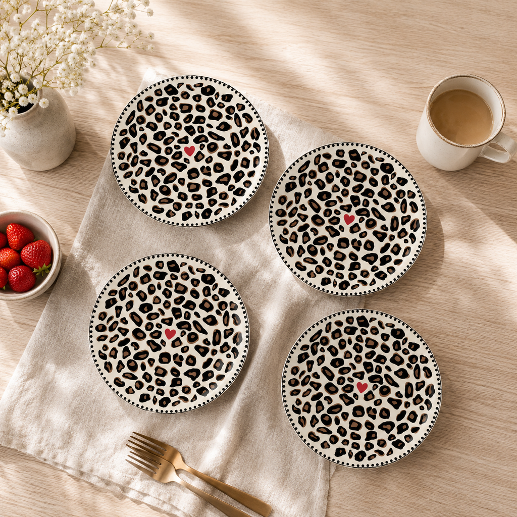 Wild Love Leopard Plate