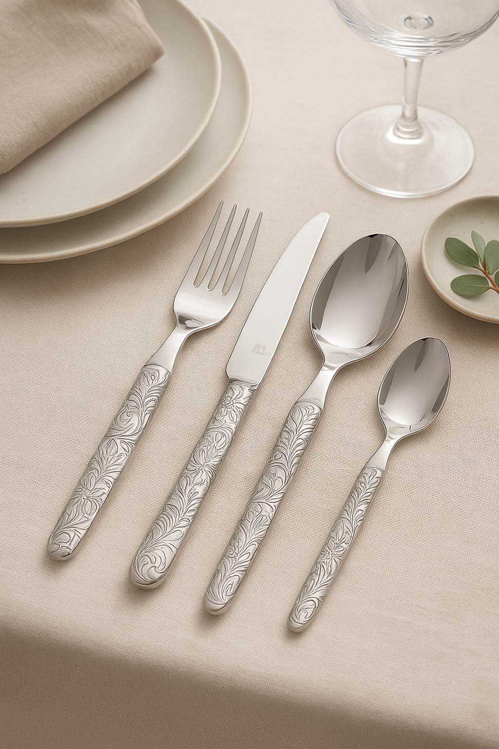 Heritage 16-Piece Arabesque Cutlery Set