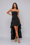 Livi Dress - Black Embroidery