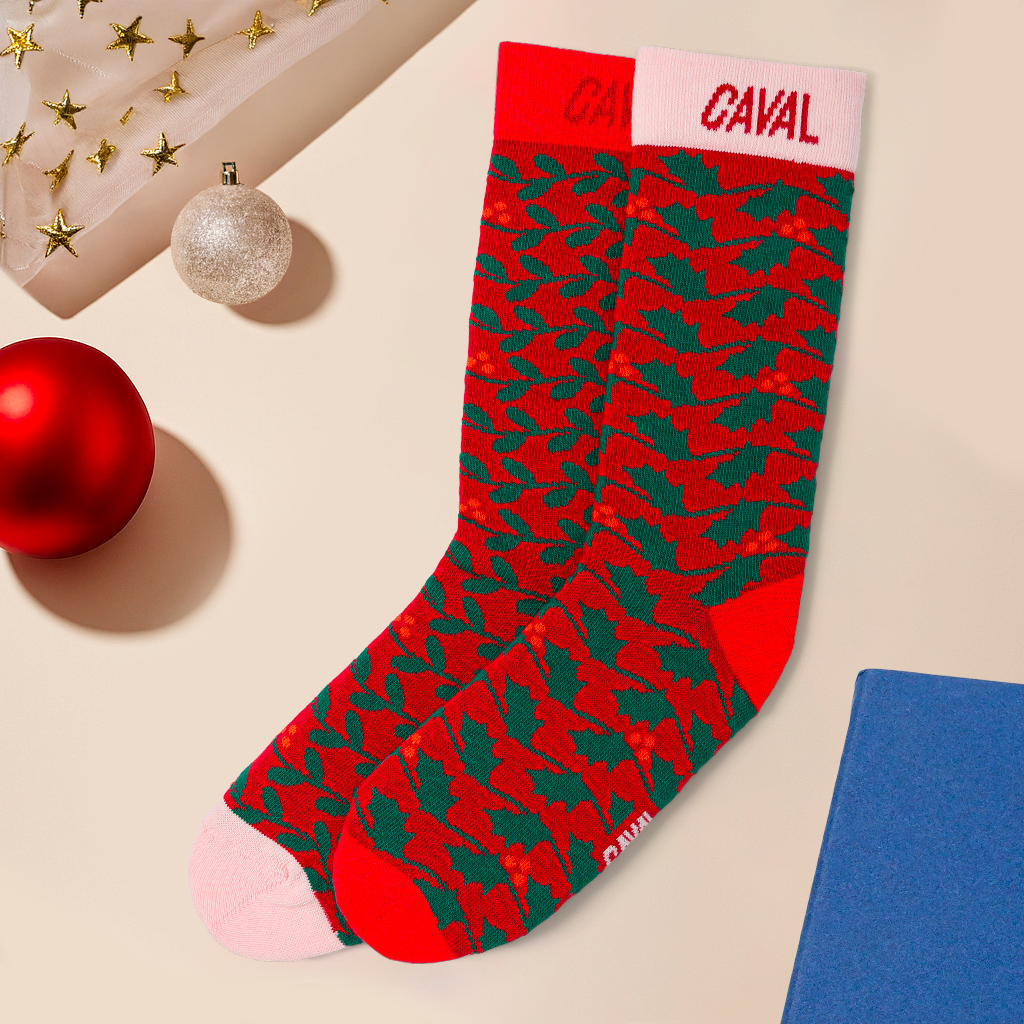 Chaussettes Chaussettes - Bordeaux - Rêve D'Hiver