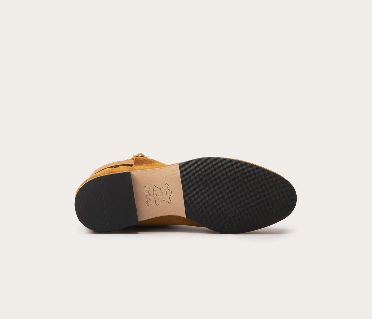 Botines Chelby - Terciopelo Ardilla - Mujer