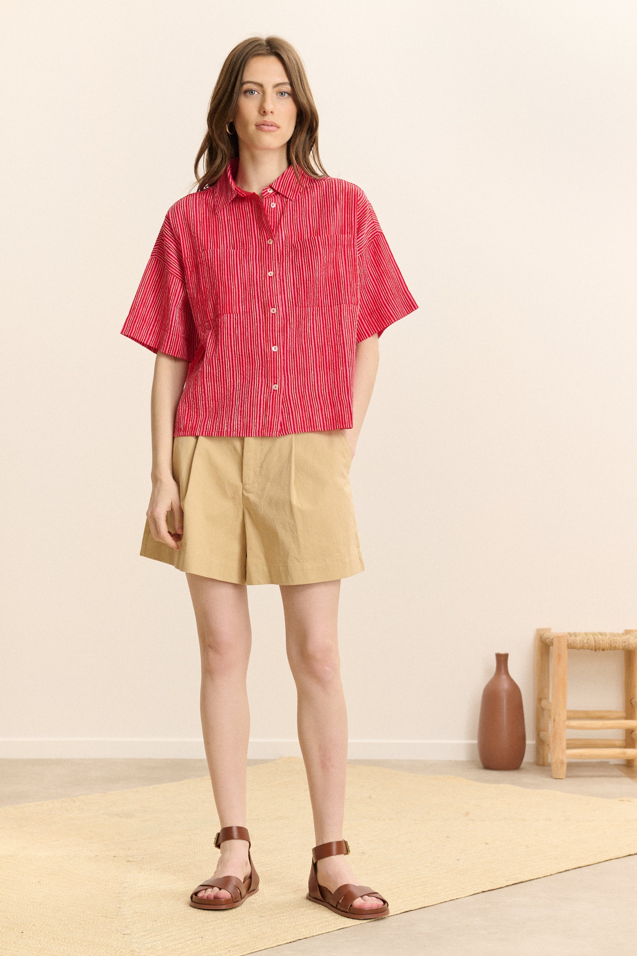 Chemise Celine - Rose