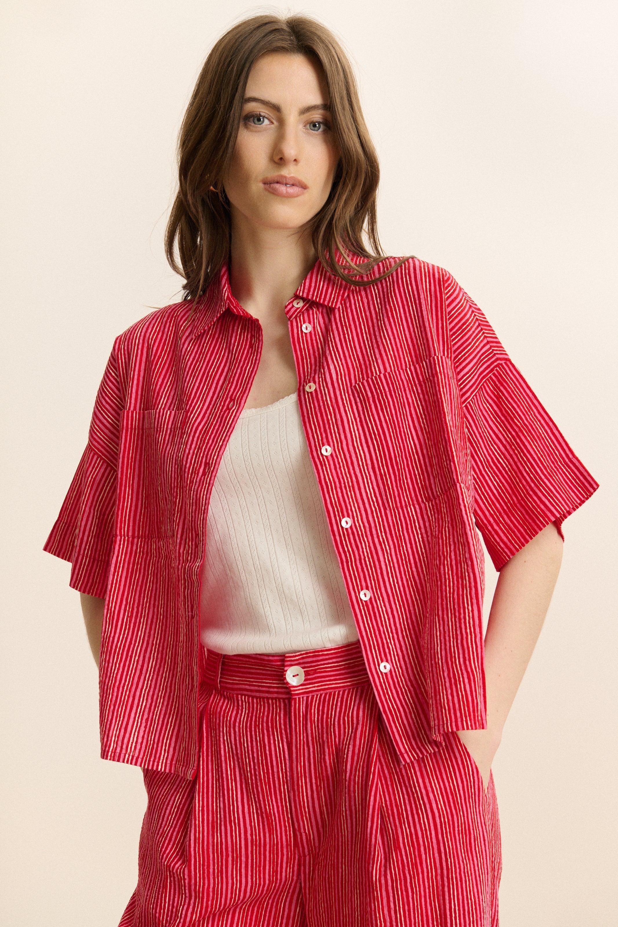 Chemise Celine - Rose