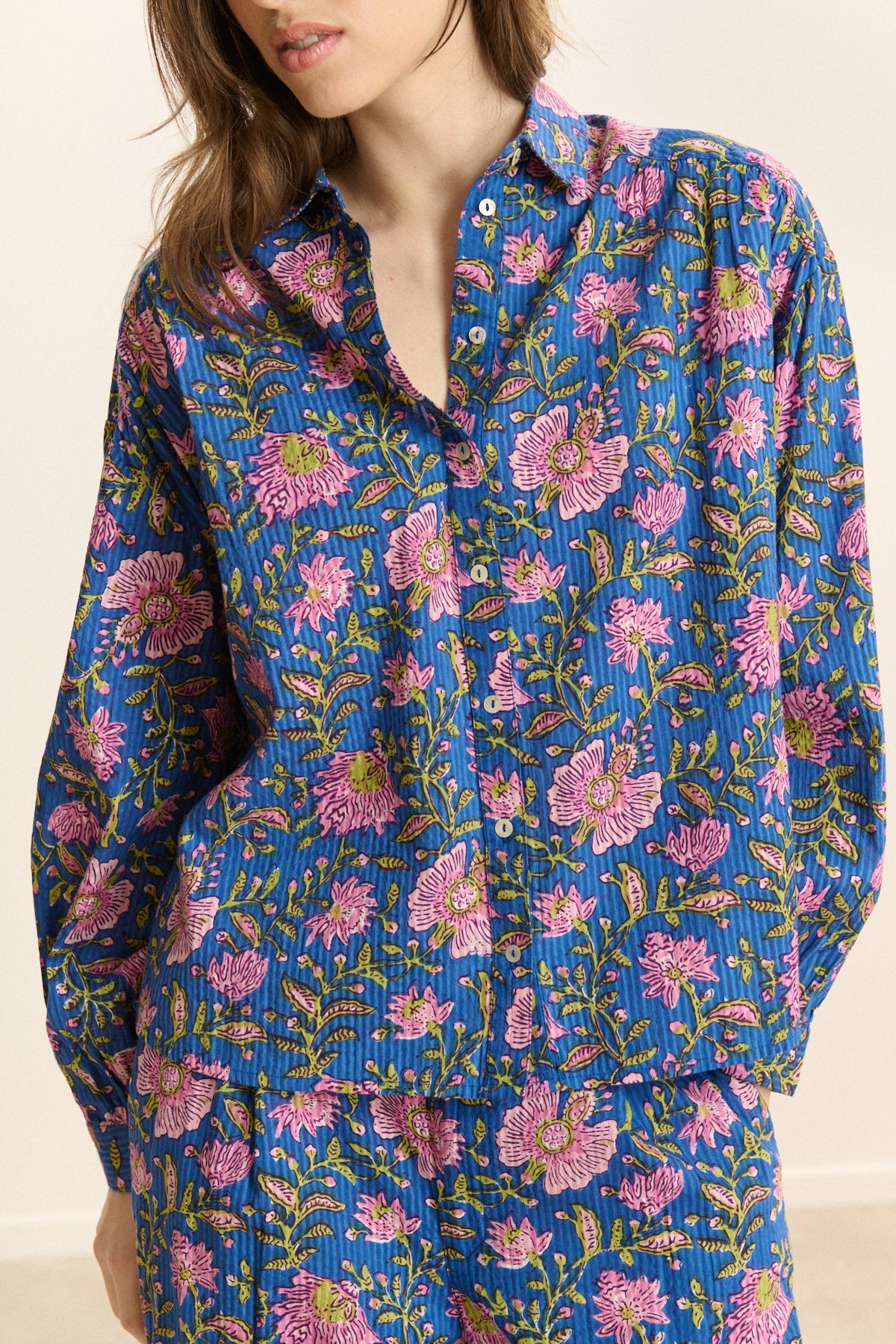 Chemise Telma - Bleu
